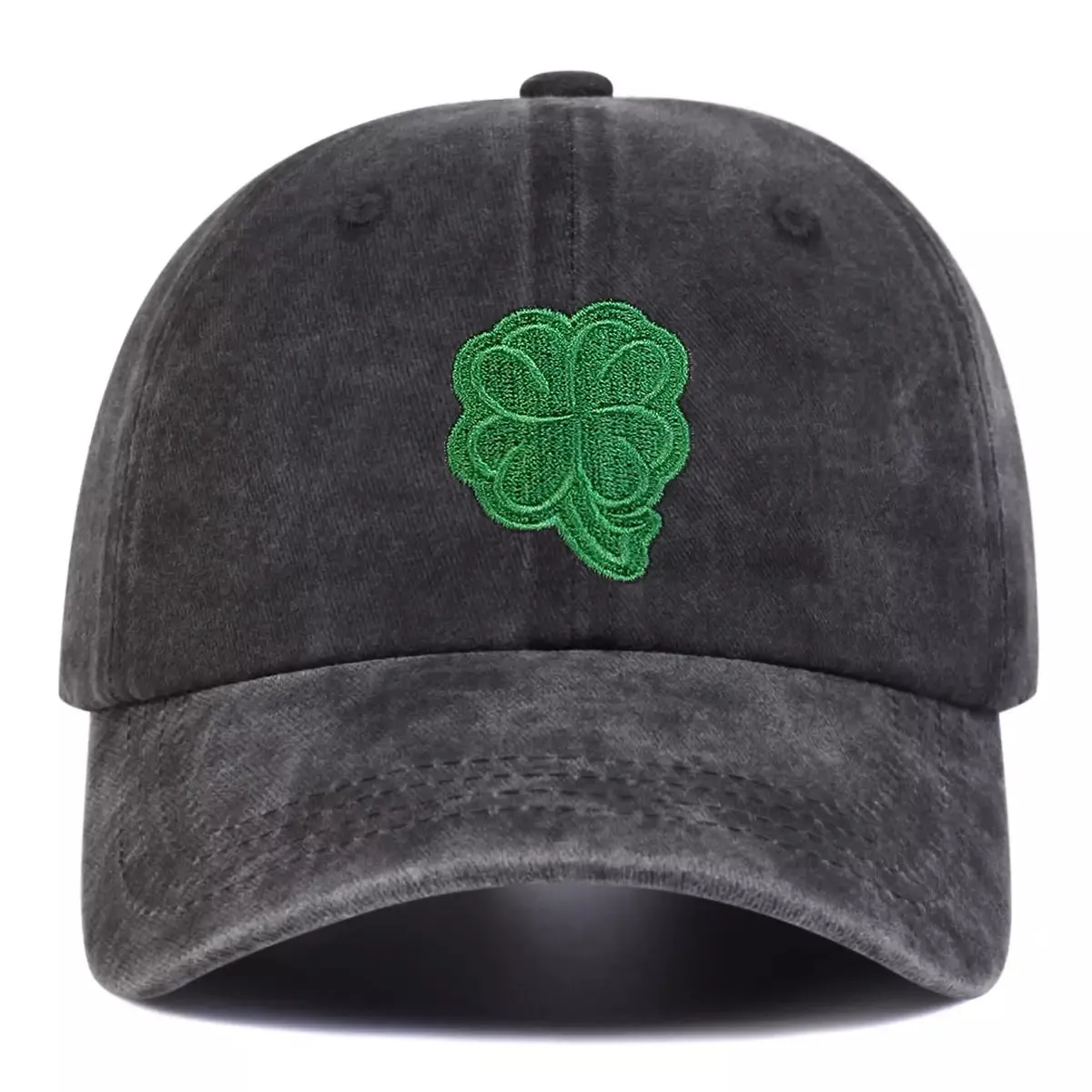 4 Leaves Lucky Clover Baseball Cap
