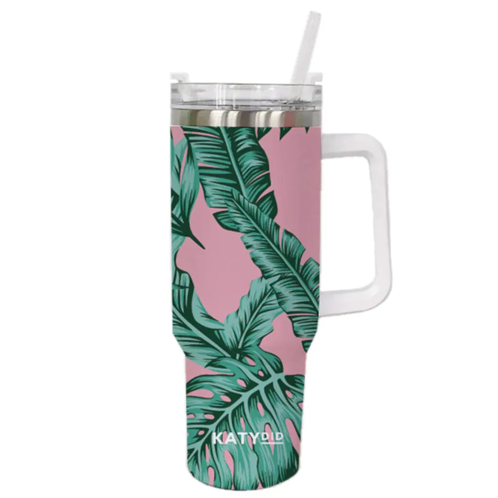 40oz Tumbler w/ Straw