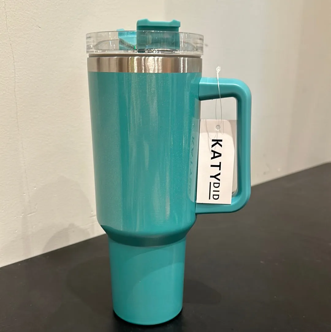 40oz Tumbler w/ Straw