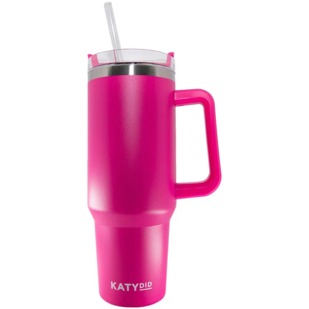 40oz Tumbler w/ Straw
