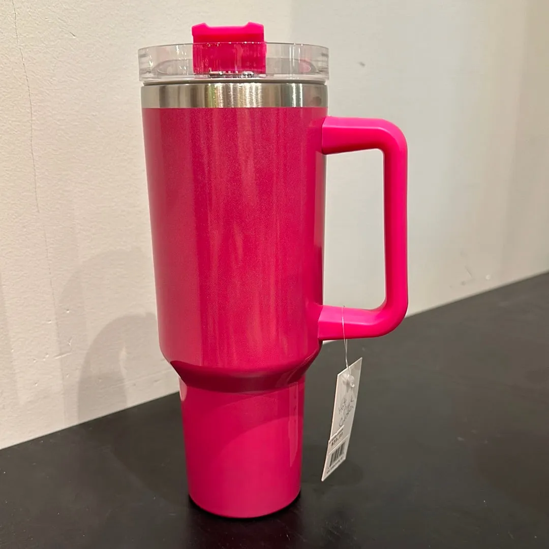 40oz Tumbler w/ Straw