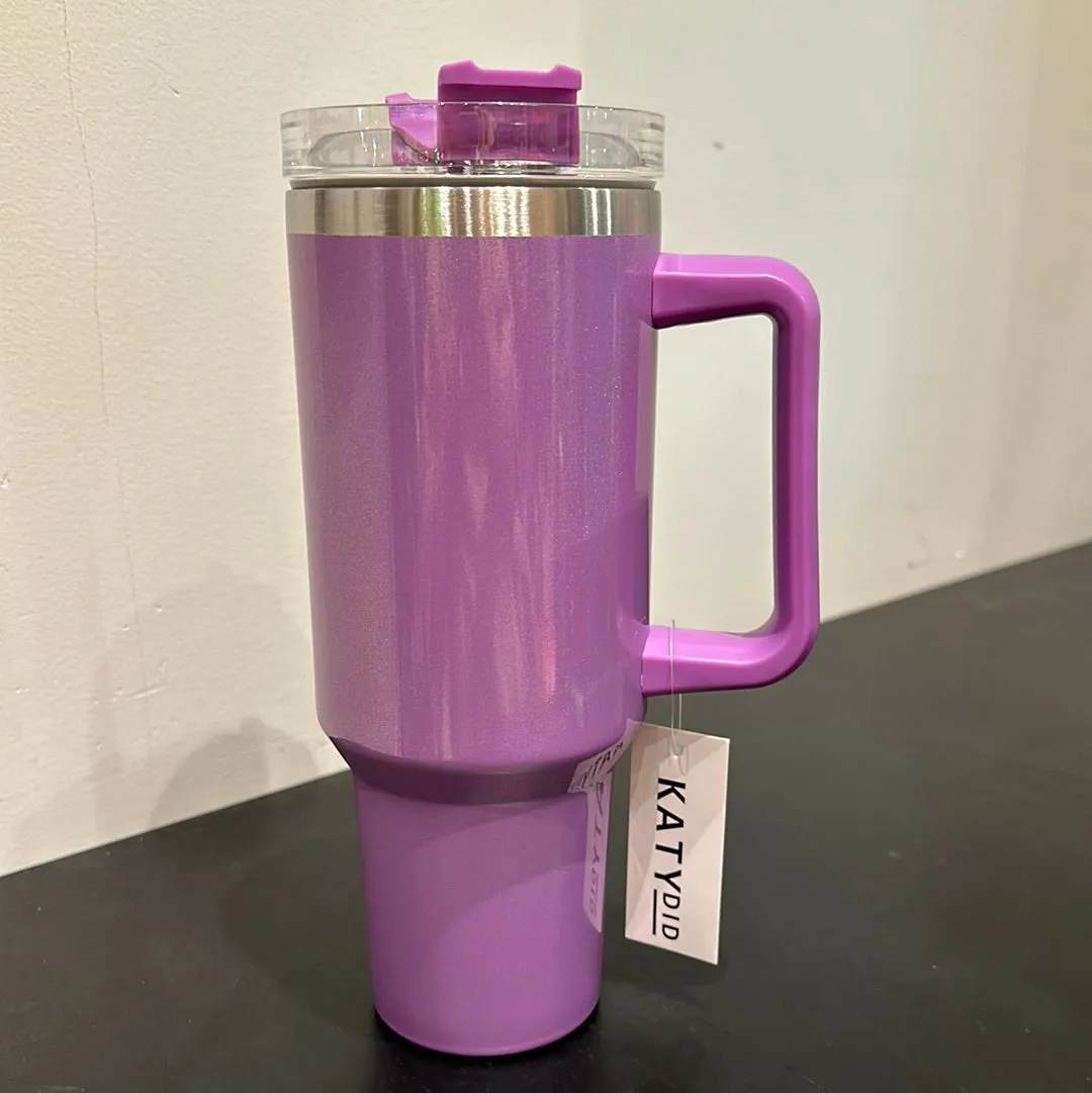 40oz Tumbler w/ Straw