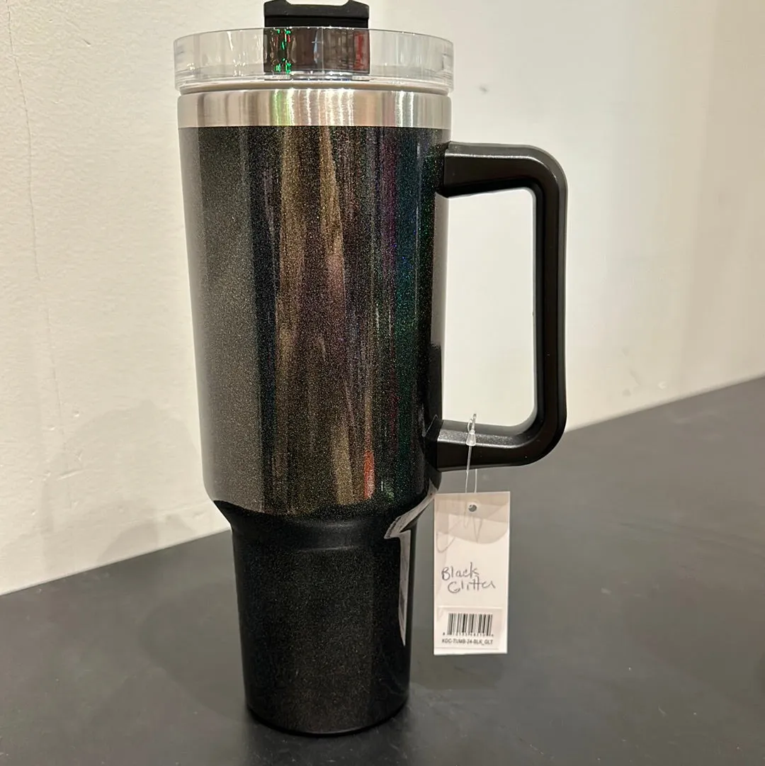 40oz Tumbler w/ Straw