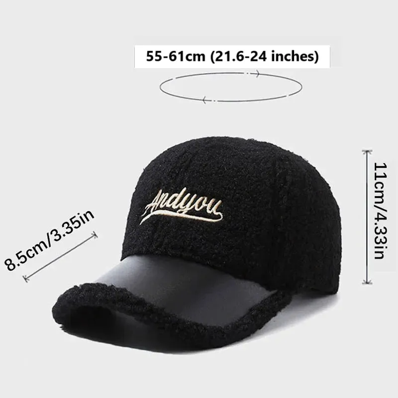 Andyou Furry Baseball Cap