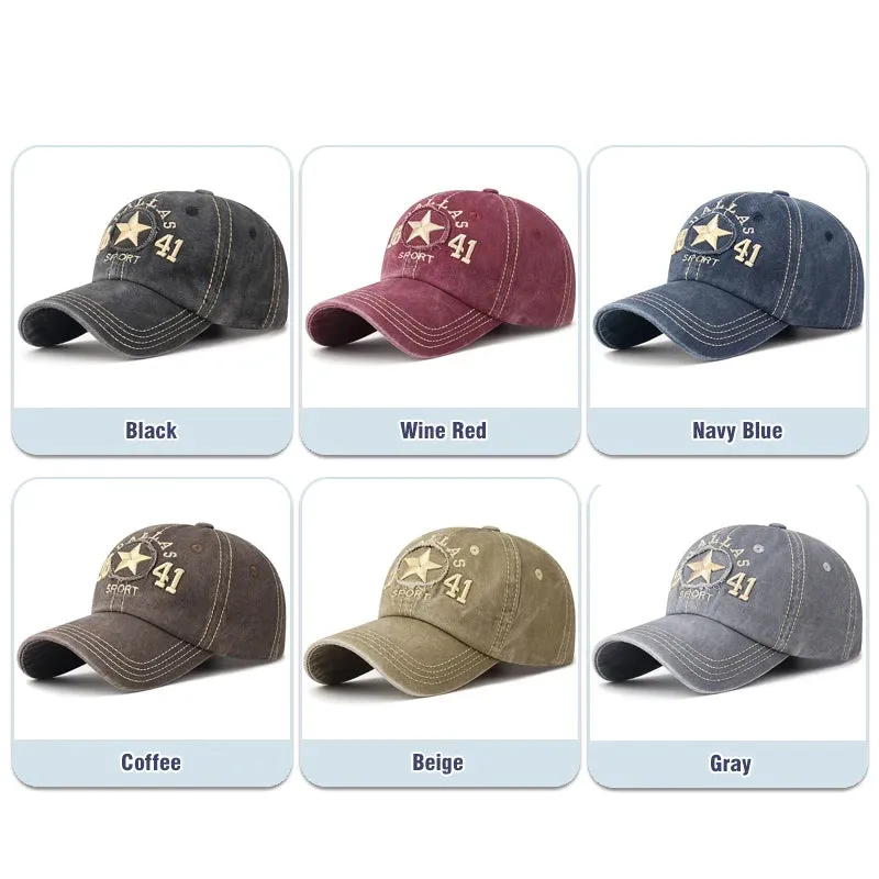 Dallas Sport Cotton Baseball Cap