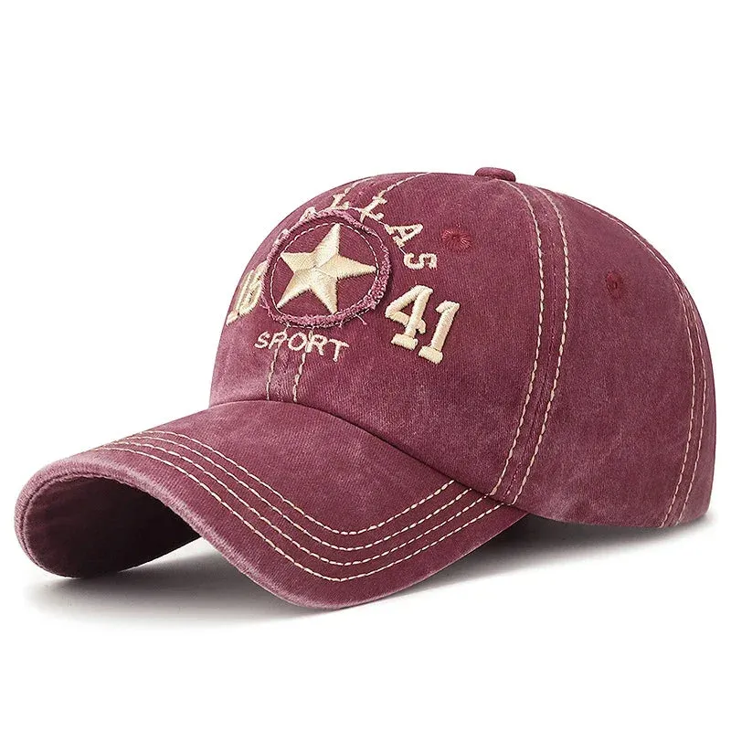 Dallas Sport Cotton Baseball Cap