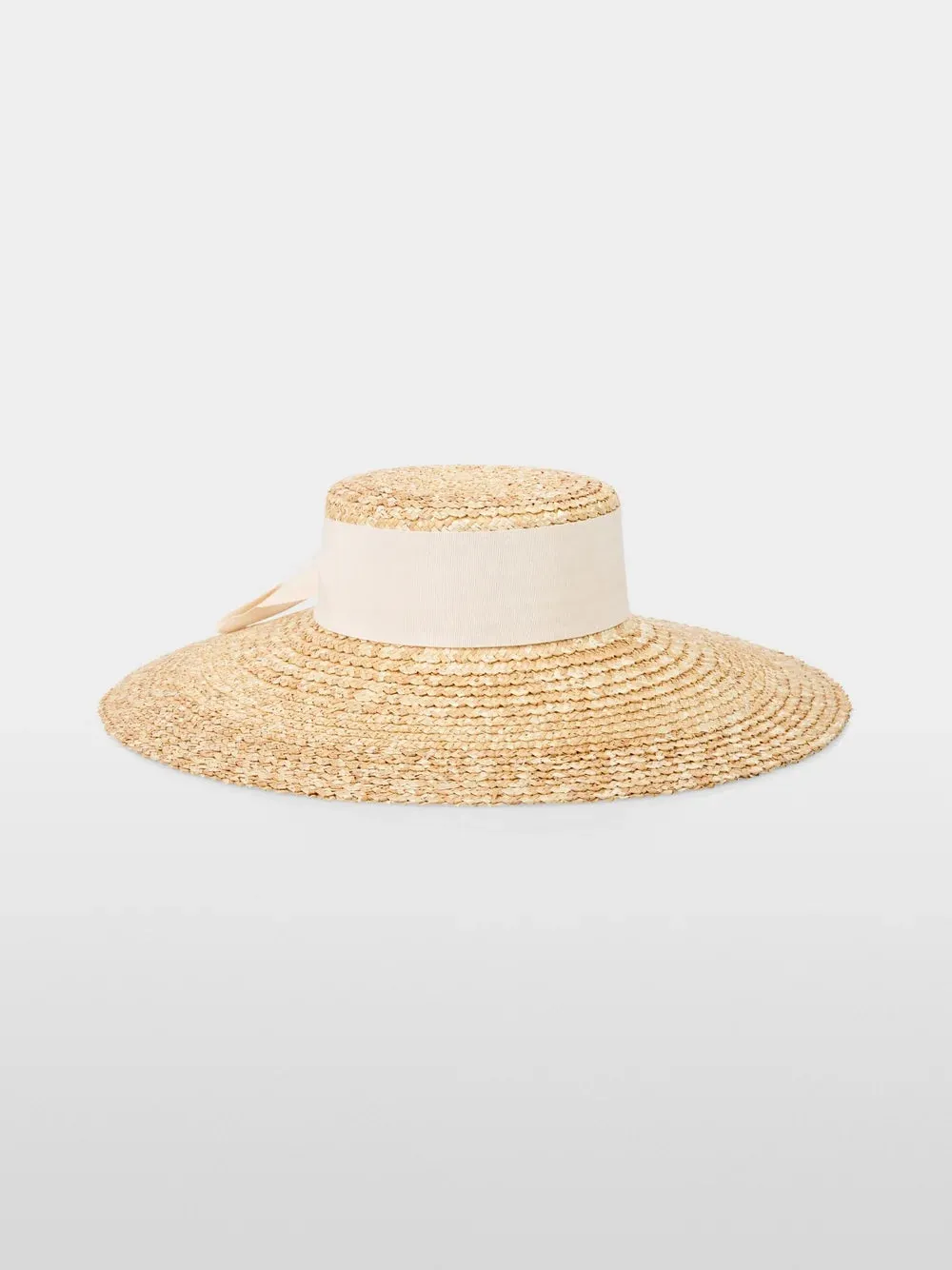 Elegant Straw Hat - Off White