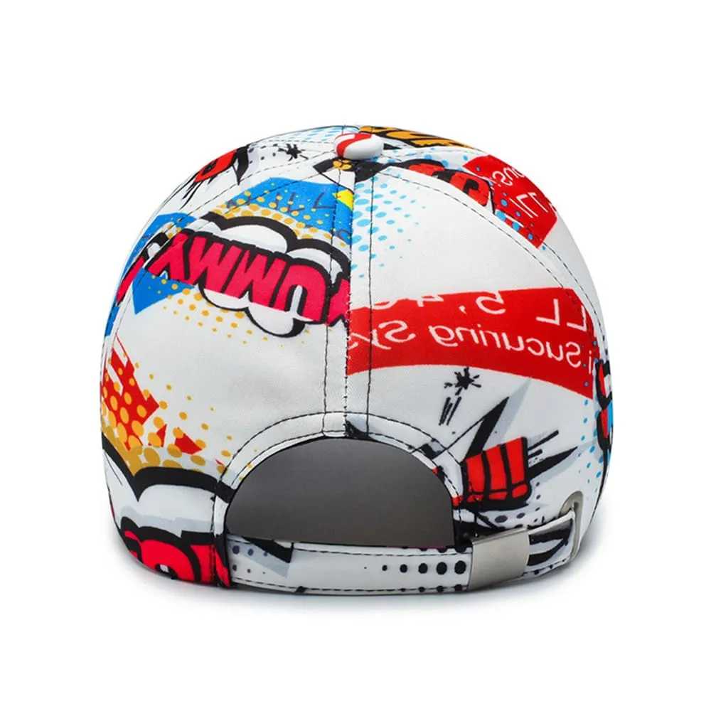 Graffiti Cotton Baseball Cap