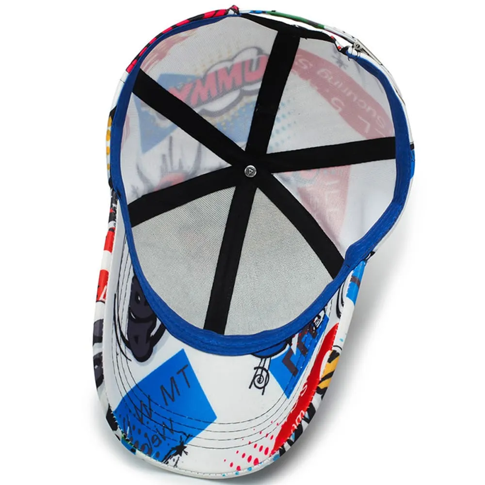 Graffiti Cotton Baseball Cap