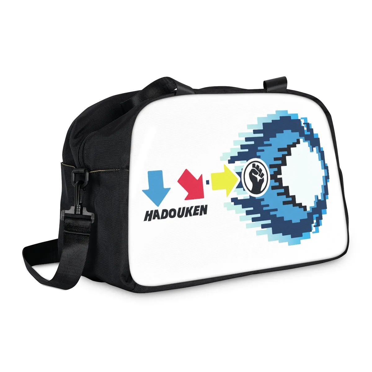 Hadouken T-Shirt - Street Fighter Arcade | Retro Gamer Fitness Handbag