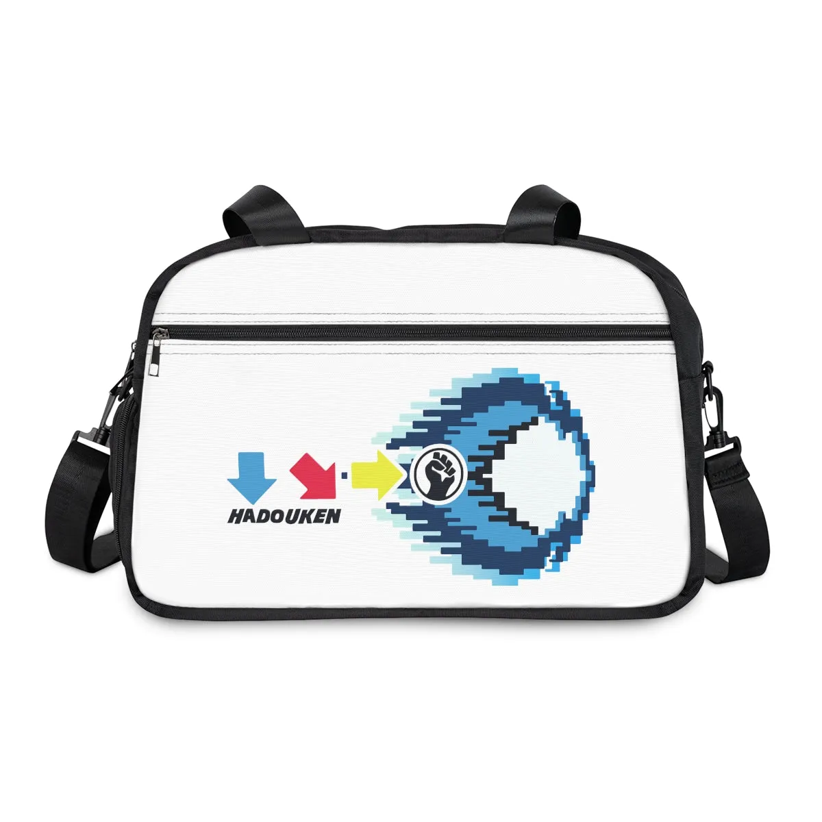 Hadouken T-Shirt - Street Fighter Arcade | Retro Gamer Fitness Handbag