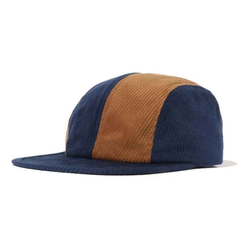 J&M Striped Corduroy Baseball Cap