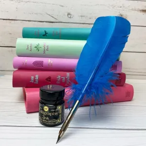Jane Austen Quill Pen and Ink Set