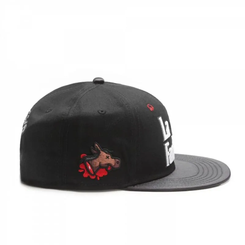 La Familia Black Snapback Cap
