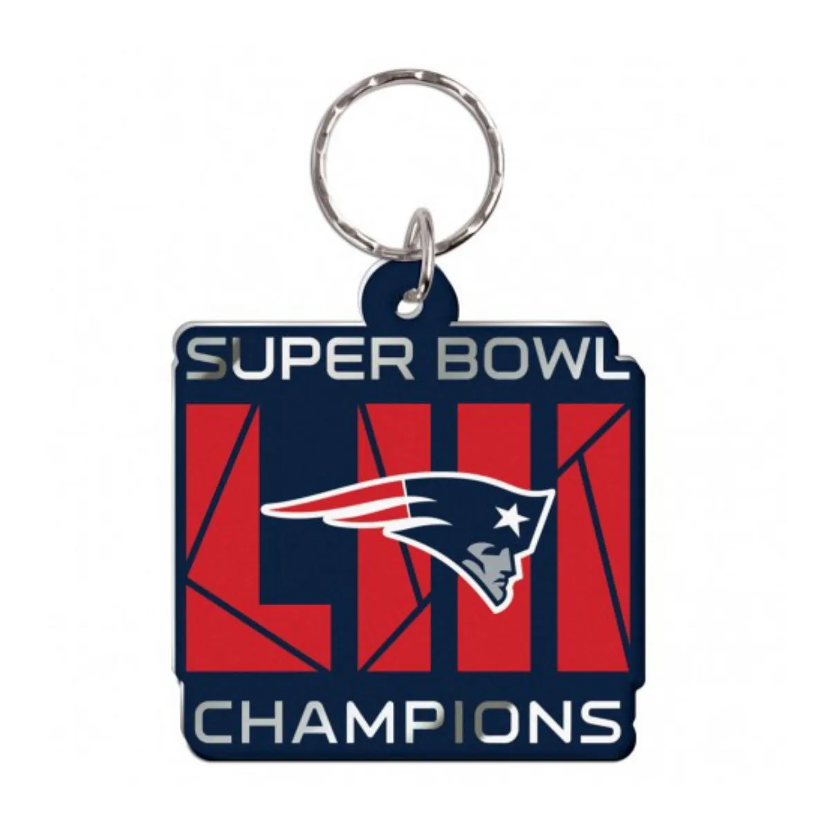 New England Patriots 2018-2019 Super Bowl LIII Champions Acrylic Keychain