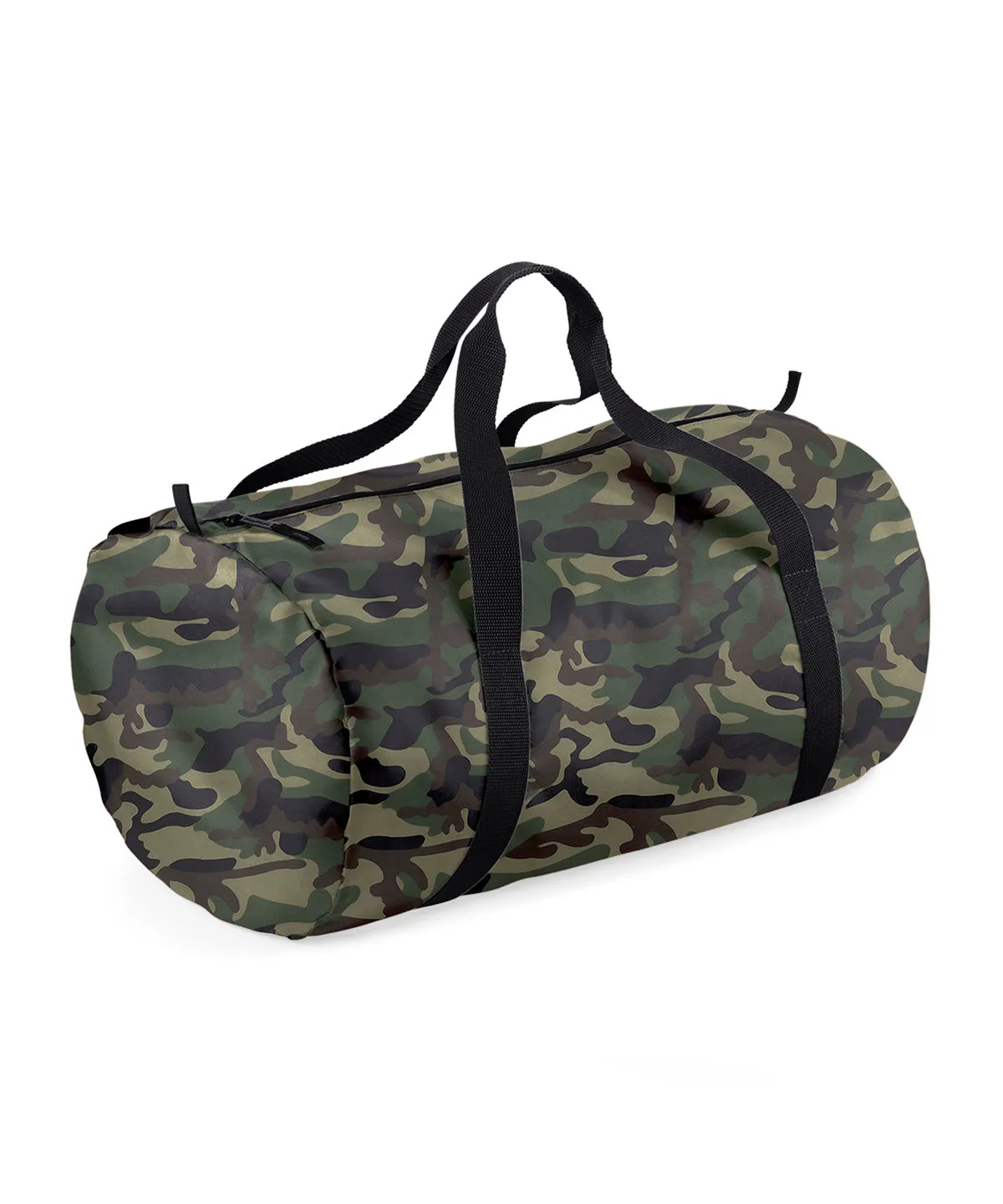 Packaway barrel bag | Silver/Black