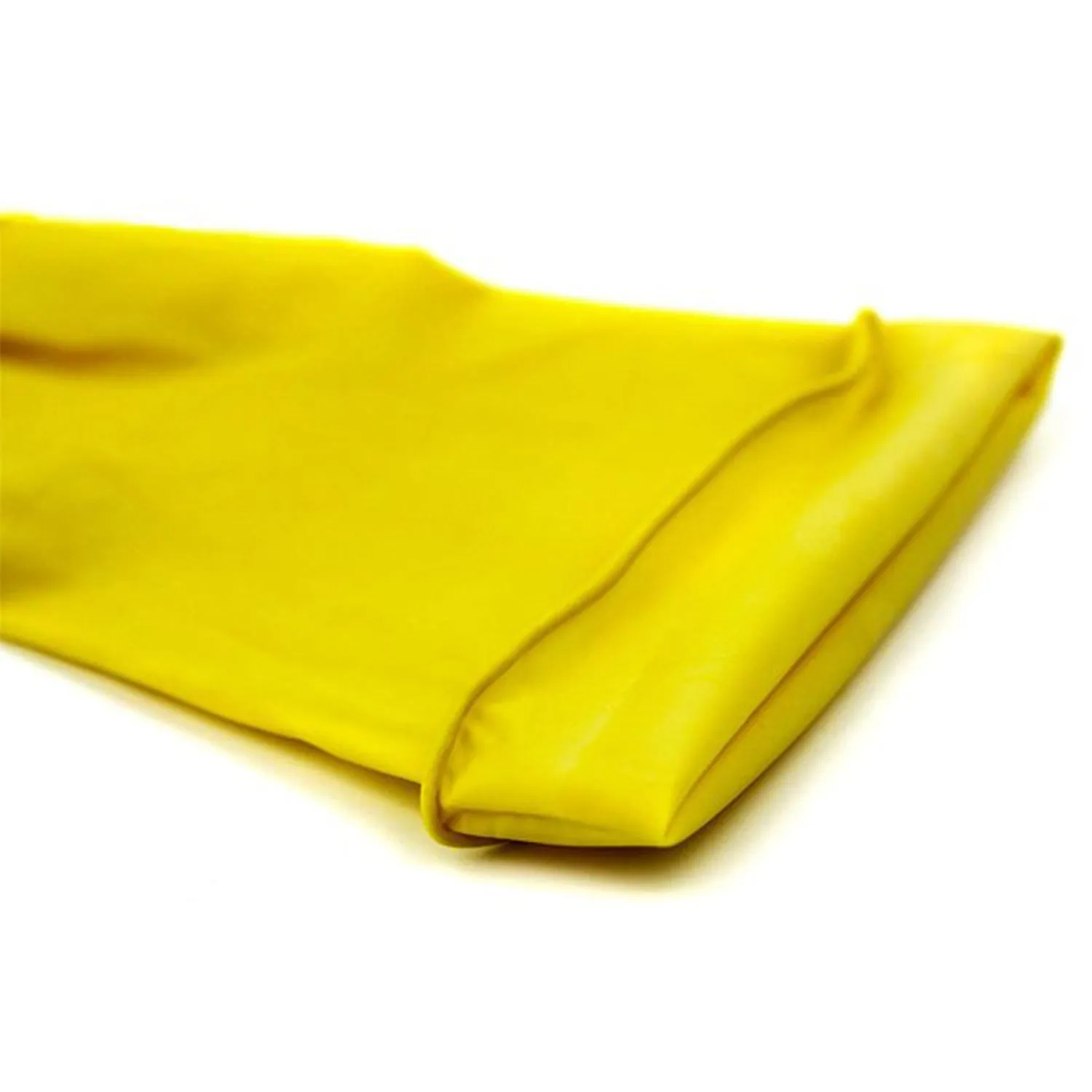 Pair Of 2 Large Yellow Gloves For Types Of Purposes Like Washing Utensils, Gardening And Cleaning Toilet Etc.