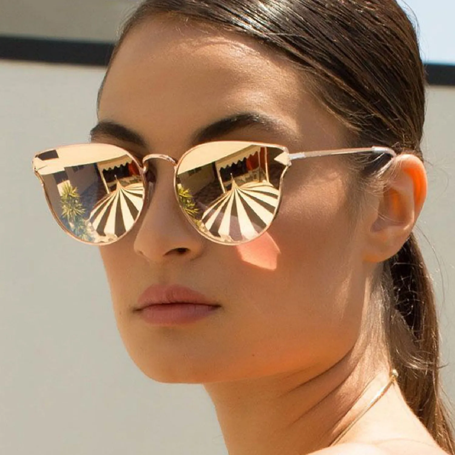 Retro Driving Sunglasses Vintage Fashion Frame