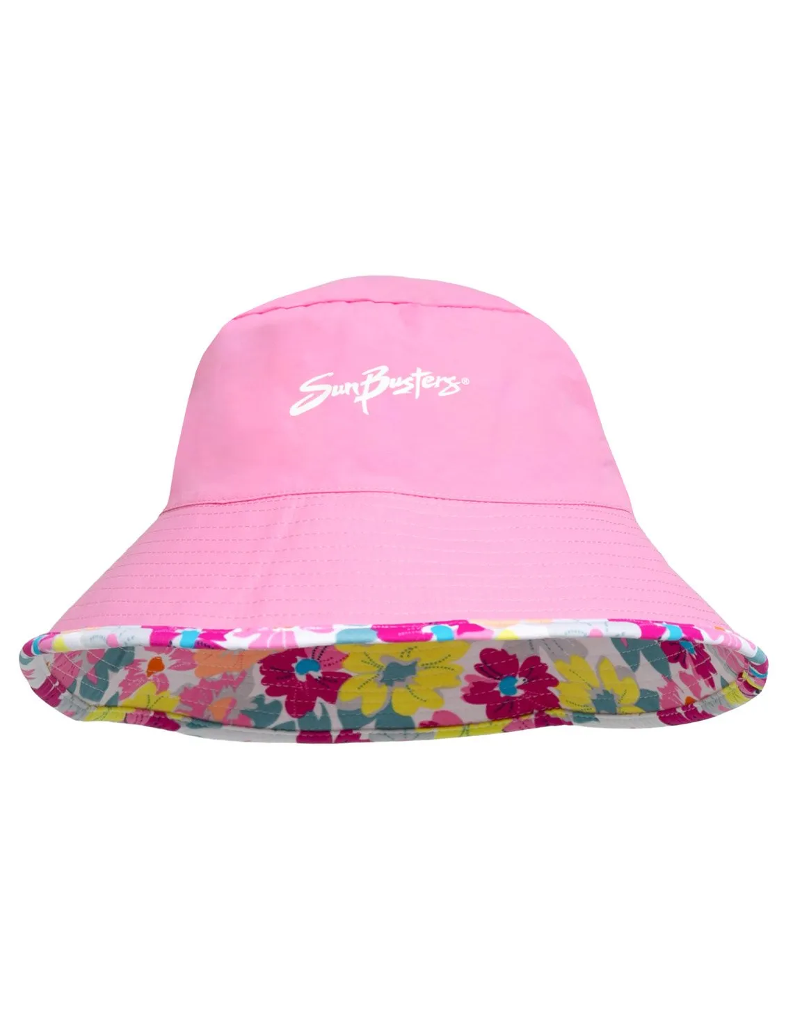 Reversible Bucket Sun Hat - Prettyberry Pink