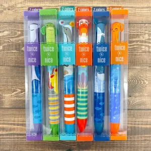 Sea Life Twice As Nice 2 Click Pens