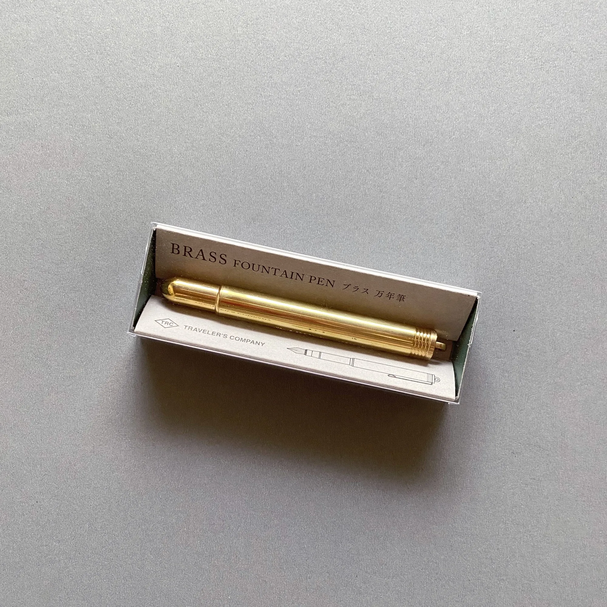 Traveler's Company Brass Fountain Pen